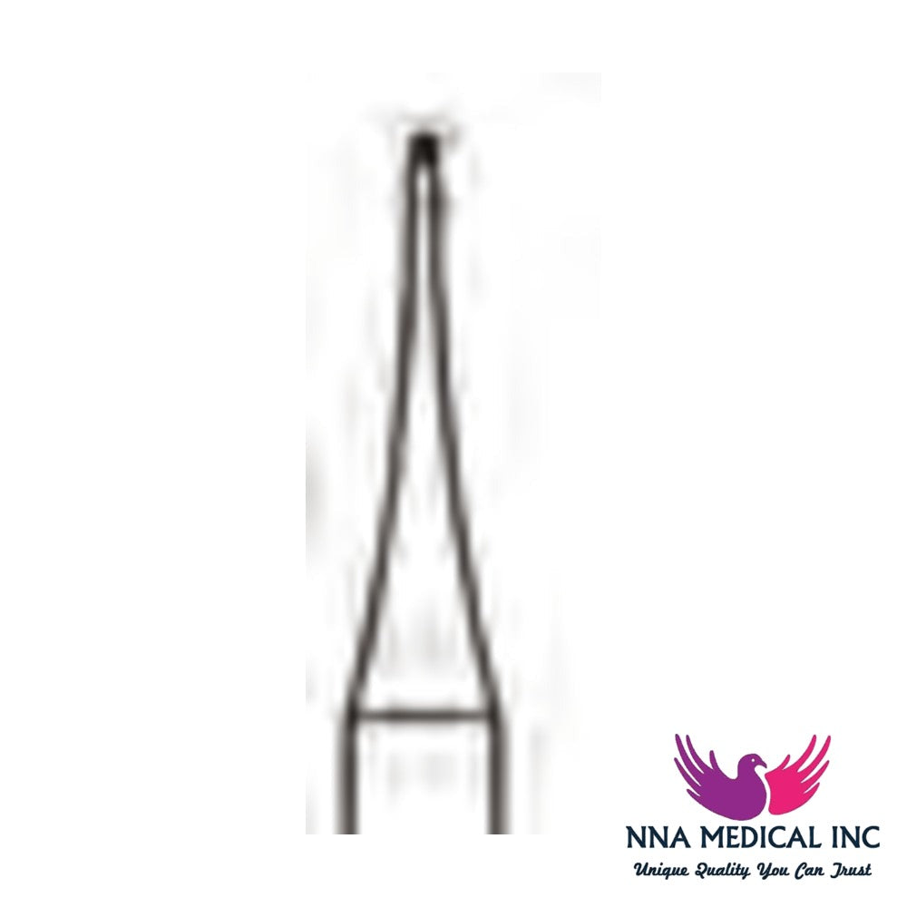 NNA MEDICAL - Round Carbide Bur ISO 1/4 – Ø 0.5 mm – Crosstech, Pack of 10