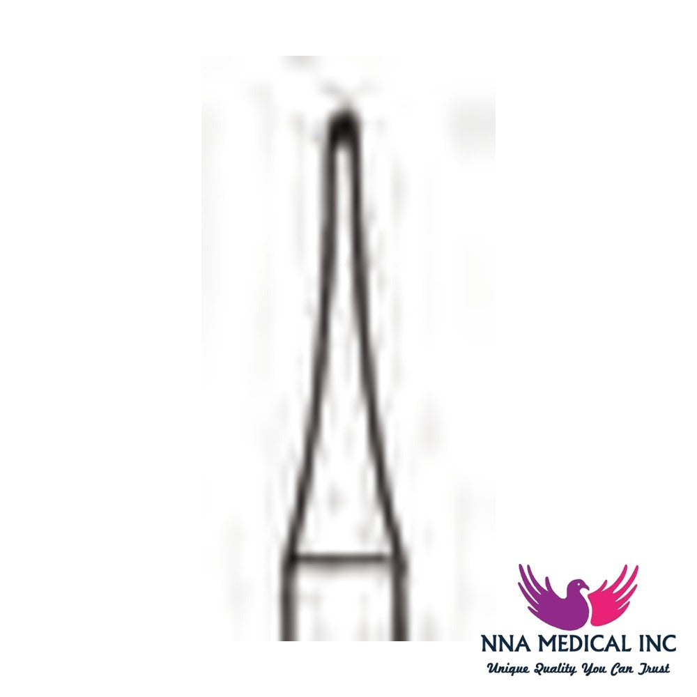 NNA MEDICAL - Round Carbide Bur ISO 1/2 – Ø 0.7 mm – Crosstech, Pack of 10