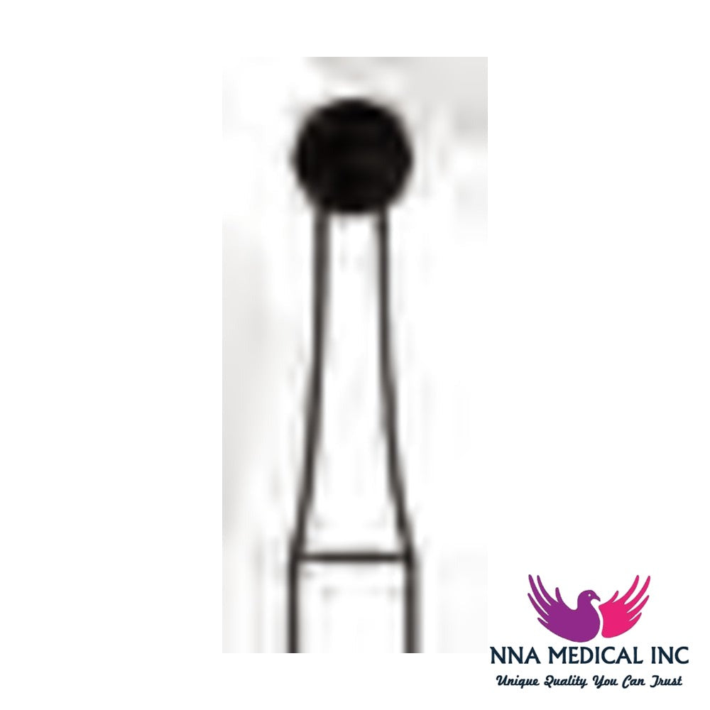 NNA MEDICAL - Round Carbide Bur ISO 8 – Ø 2.3 mm – Crosstech, Pack of 10