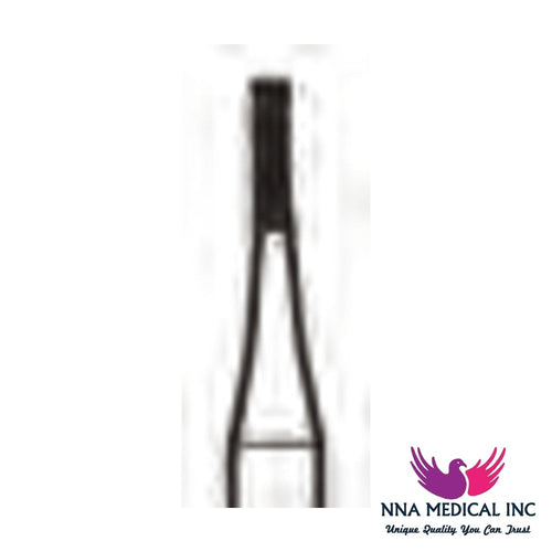 NNA MEDICAL - Amalgam Prep Carbide Bur ISO 257 – Ø 1.0 mm, 3.7 mm Head – Crosstech, Pack of 10