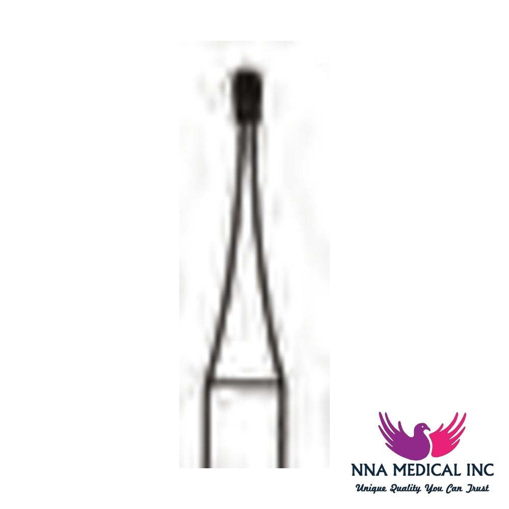 NNA MEDICAL - Pear Carbide Bur ISO 331 – Ø 1.0 mm, 1.7 mm Head – Crosstech, Pack of 10