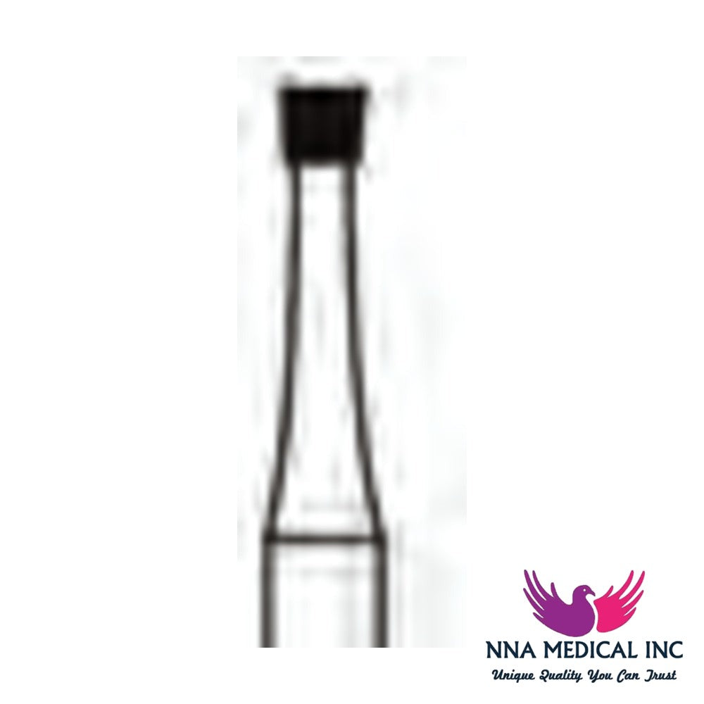 NNA MEDICAL - Inverted Cone Carbide Bur ISO 39 – Ø 1.8 mm, 1.3 mm Head – Crosstech, Pack of 10