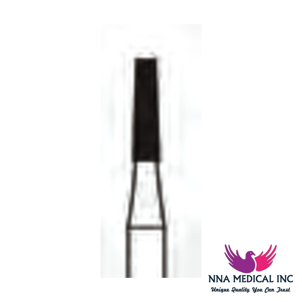 NNA MEDICAL - Crosscut Tapered Fissure Carbide Bur ISO 702L – Ø 1.6 mm, 4.9 mm Head – Crosstech, Pack of 10
