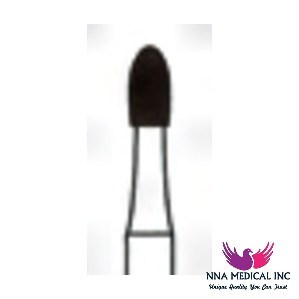 NNA MEDICAL - Egg Trimming & Finishing Carbide Bur ISO OS1 – Ø 2.3 mm, 4.2 mm Head – 12/30 Flutes, Pack of 5