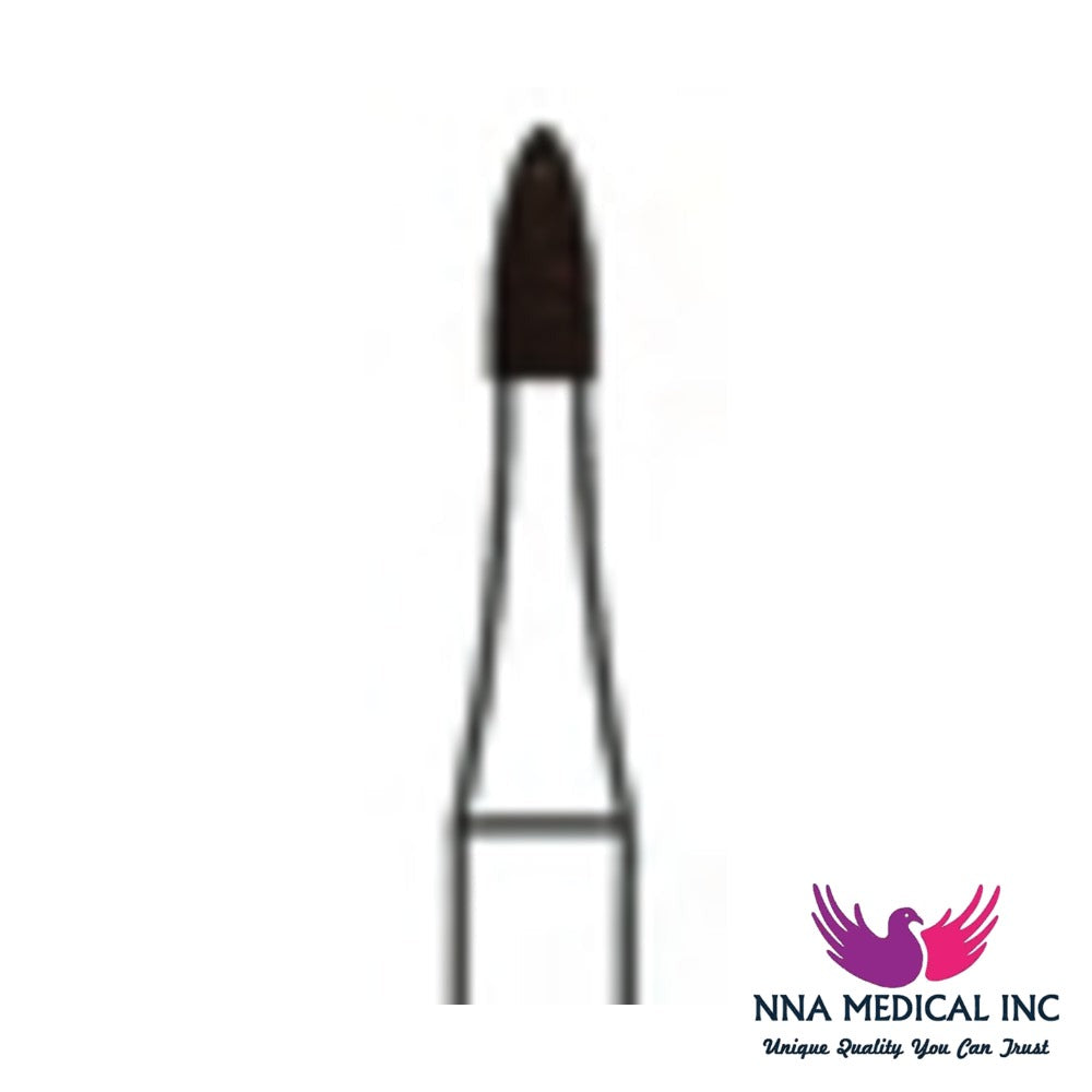 NNA MEDICAL - Flame Trimming & Finishing Carbide Bur – Ø 1.4 mm, 3.5 mm Head – 12/30 Flutes, Pack of 5