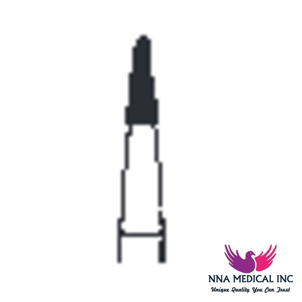 NNA MEDICAL - Interproximal Trimming & Finishing Carbide Bur – Ø 1.2 mm, 3.2 mm Head – 12/30 Flutes, Pack of 5