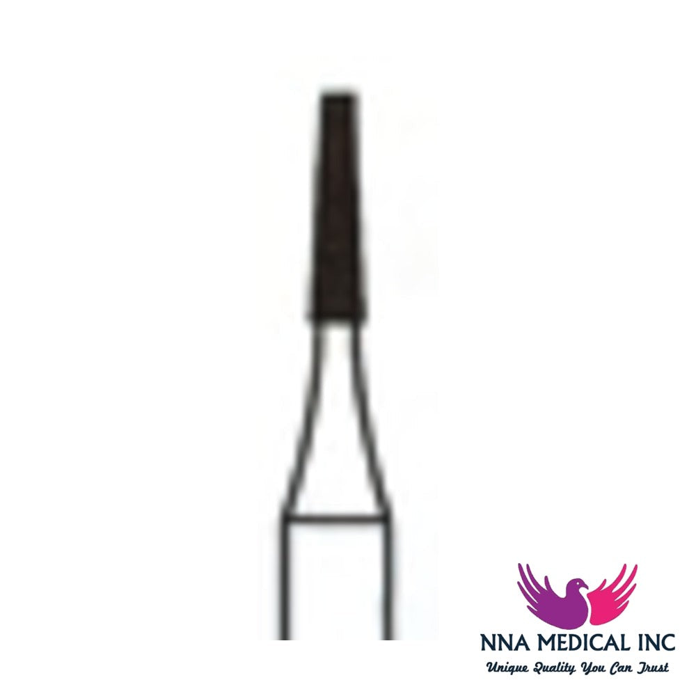 NNA MEDICAL - Taper Trimming & Finishing Carbide Bur – Ø 1.2 mm, 5.2 mm Head – 12/30 Flutes, Pack of 5