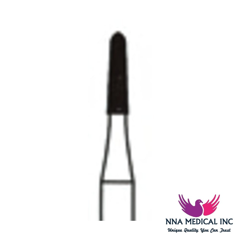 NNA MEDICAL - Curettage Trimming & Finishing Carbide Bur – Ø 1.6 mm, 6.0 mm Head – 12/30 Flutes, Pack of 5