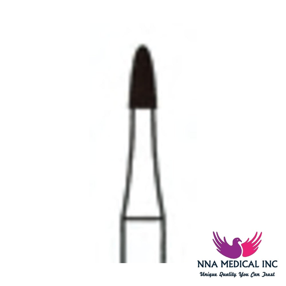 NNA MEDICAL - Curettage Trimming & Finishing Carbide Bur – Ø 1.6 mm, 8.0 mm Head – 12/30 Flutes, Pack of 5