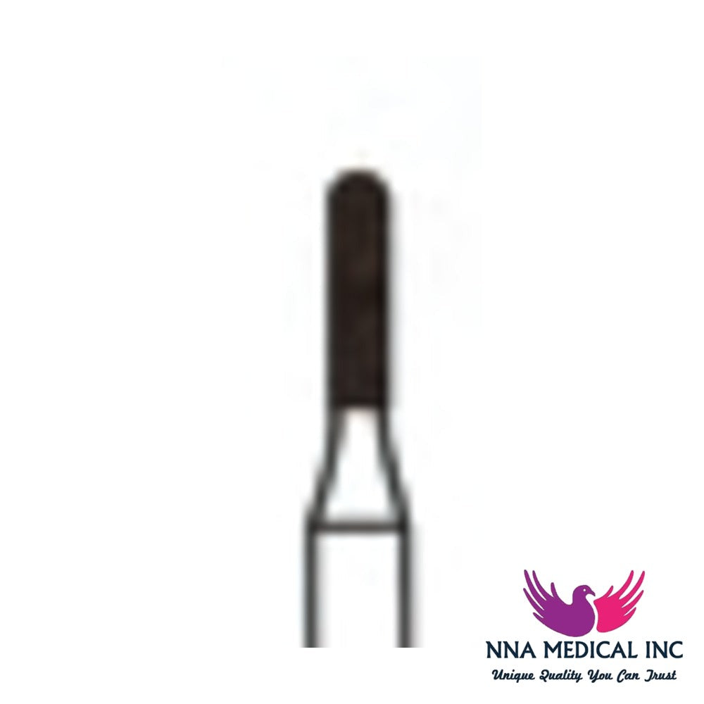 NNA MEDICAL - Dome-End Taper Trimming & Finishing Carbide Bur – Ø 0.9 mm, 3.4 mm Head – 12/30 Flutes, Pack of 5
