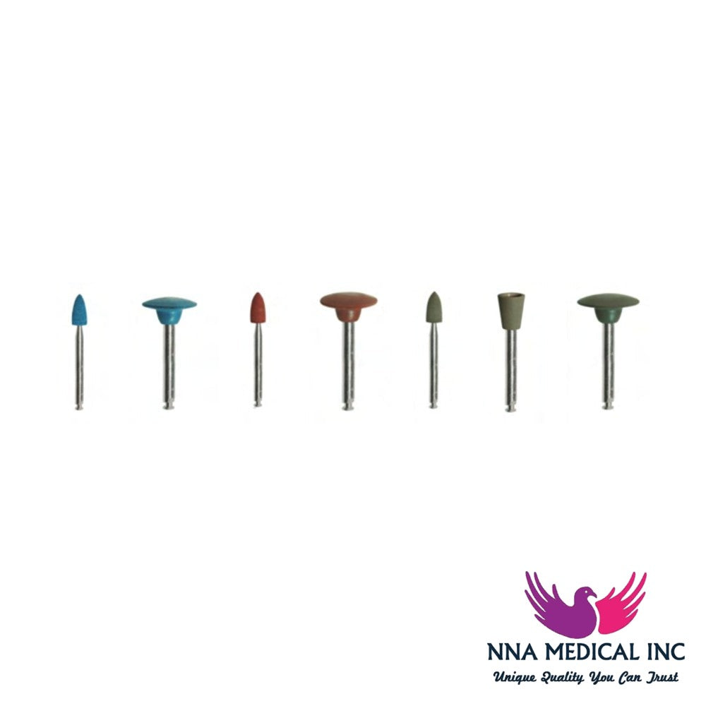NNA MEDICAL - Crosstech Dia Glaze Diamond Polishers for Porcelain & Metal – Pack of 6