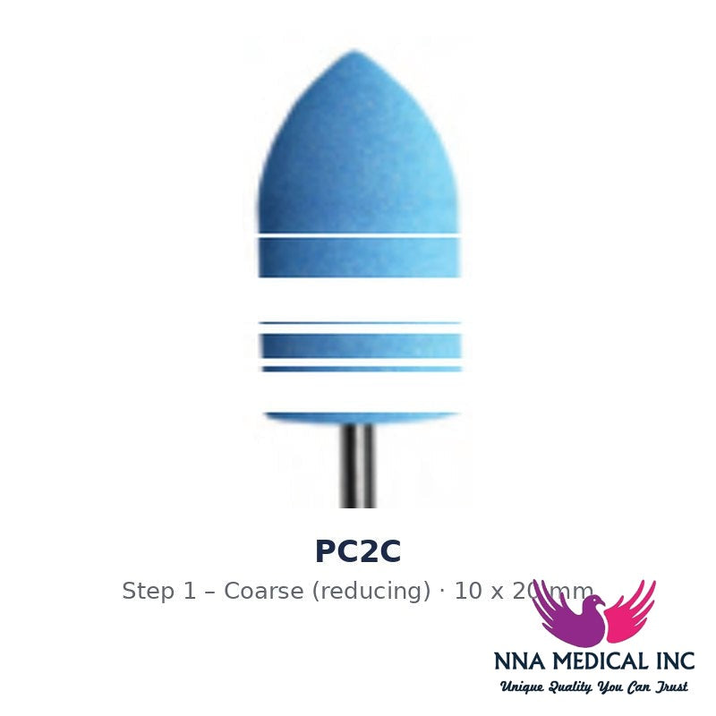 NNA MEDICAL - VAL-Lab 2-Step Silicone Acrylic Polisher, HP – Crosstech