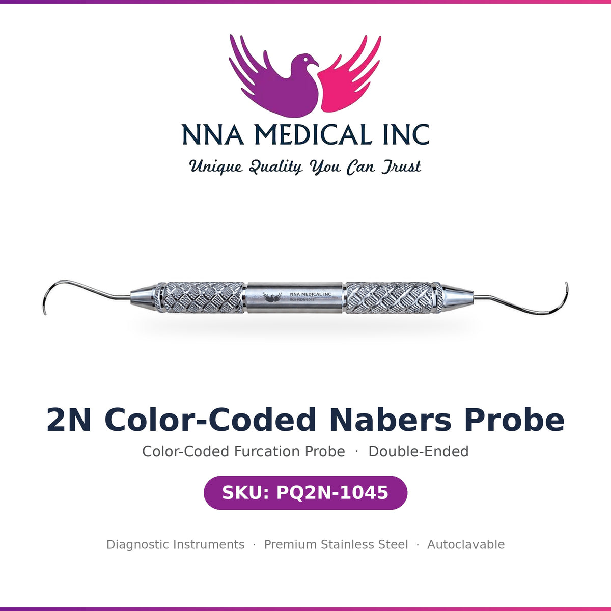 NNA MEDICAL | 2N Color-Coded Nabers Double-Ended Probe