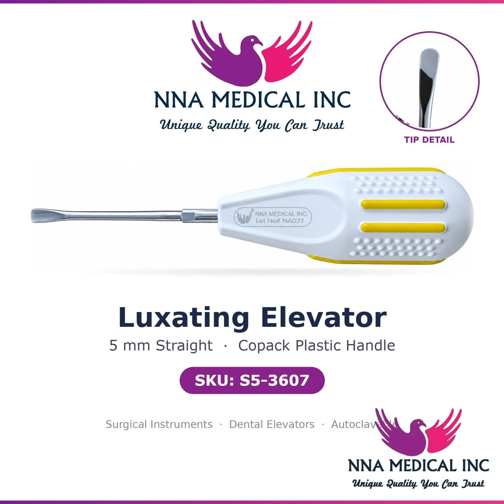 NNA MEDICAL | Luxating Elevator – 5MM Dental Luxating Elevator Straight