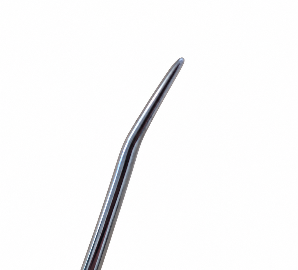Luxating Elevator – 3 MM Outward Curved Copack Plastic Handle - Tip Close-Up