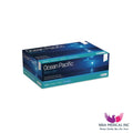 Ocean Pacific Blue Lite Nitrile Medical Examination Gloves, Textured, Blue
