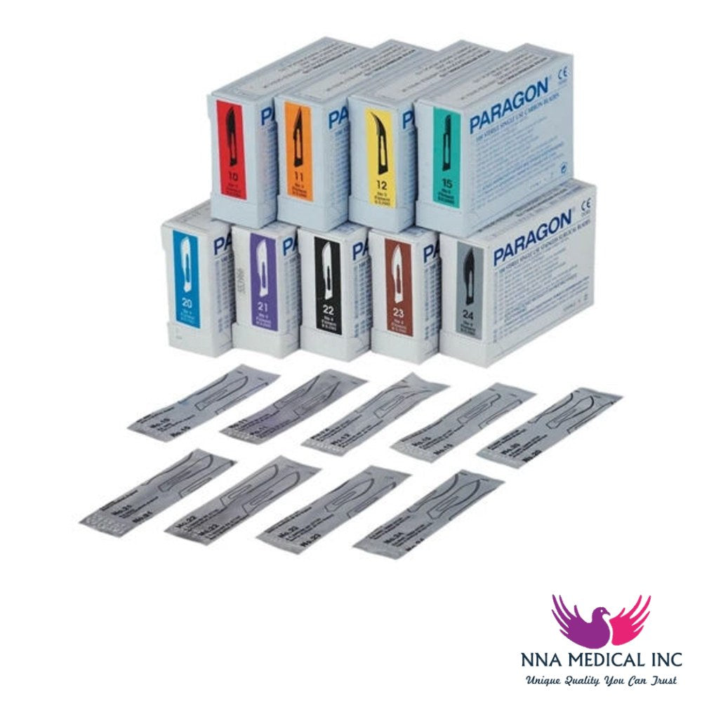 Paragon Sterile Disposable Blades Carbon Steel