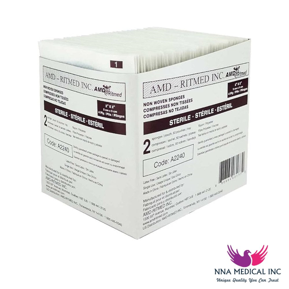 Ritmed Non-woven Sterile Sponges