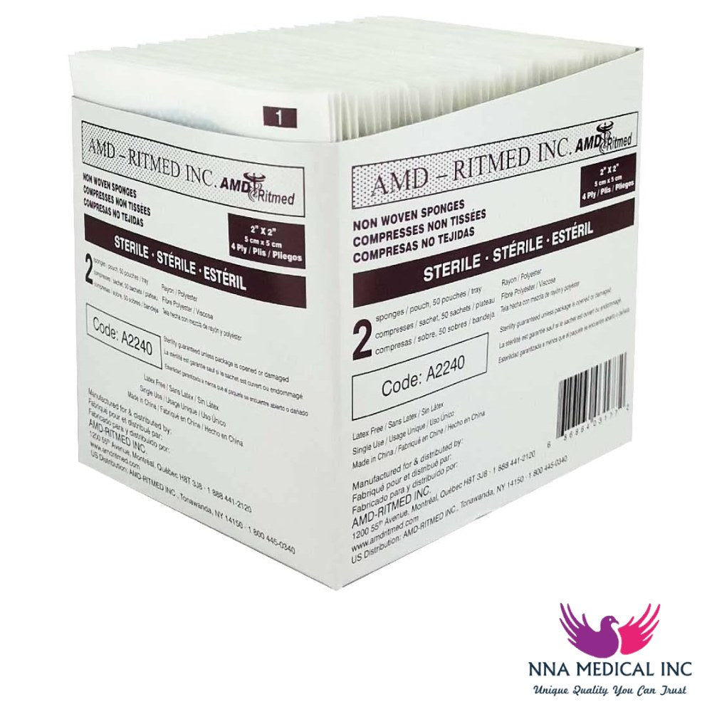 Ritmed Non-woven Sterile Sponges – image 2