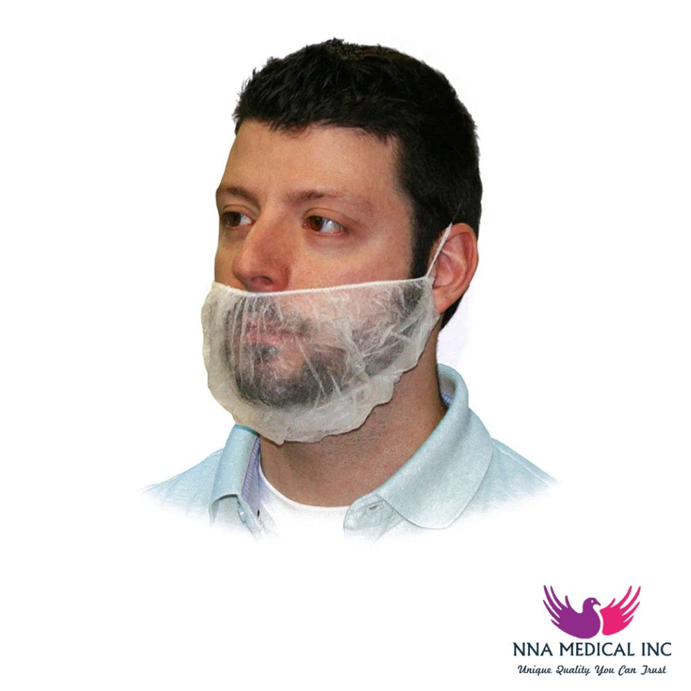 SafeBasics Beard Covers – White – image 2