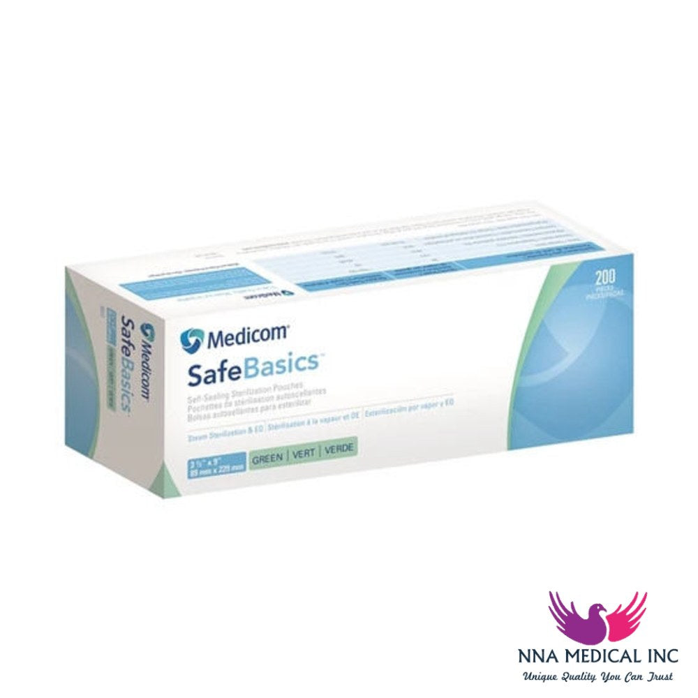 SafeBasics Self-sealing Sterilization Pouches