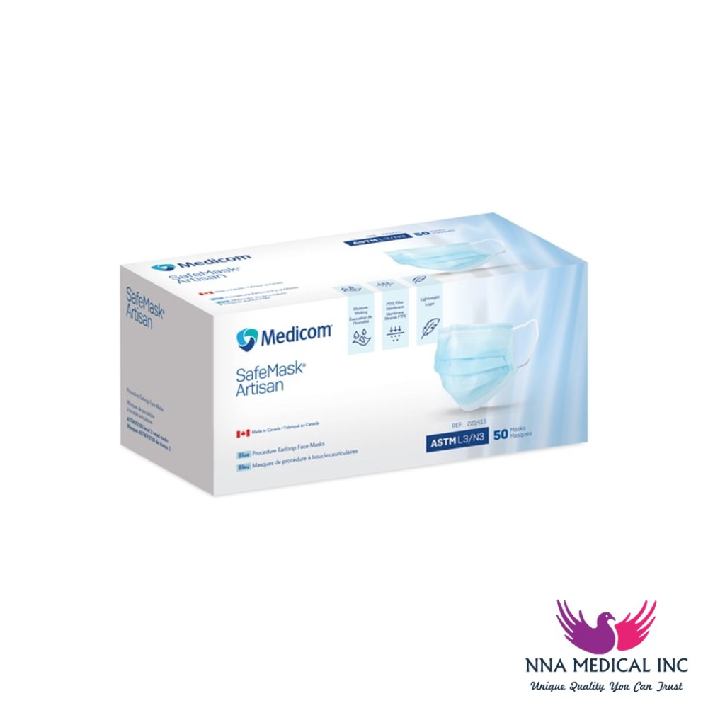 SafeMask Artisan Procedure Earloop Masks, L3 – image 2