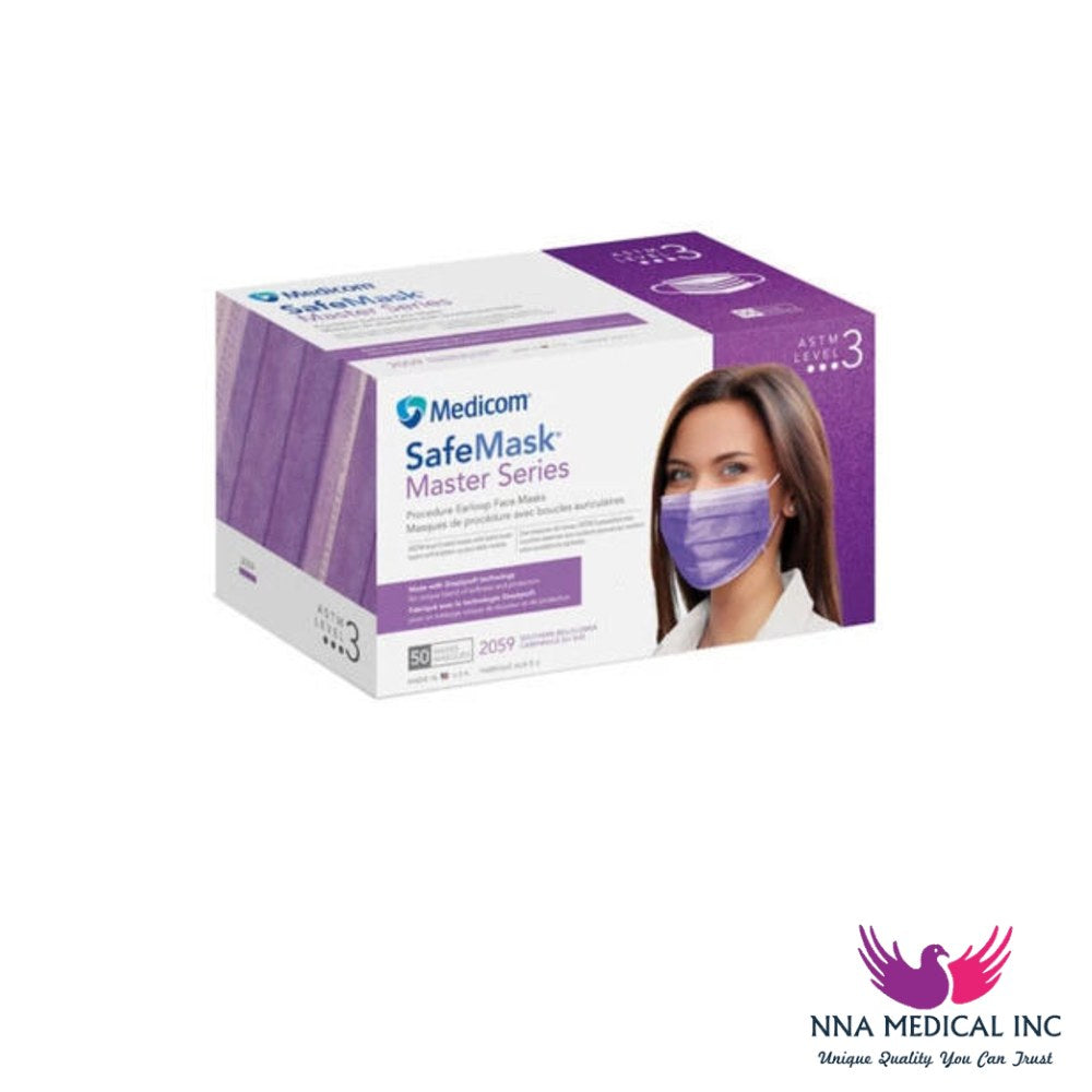 SafeMask Master Series Procedure Earloop Masks, L3