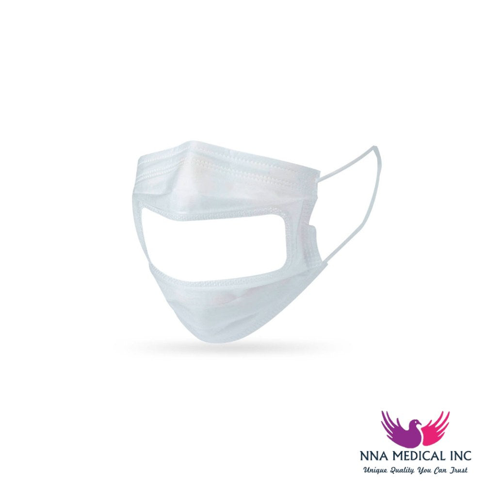 SafeMask Vision Procedure Earloop Masks, L3 – White – image 2