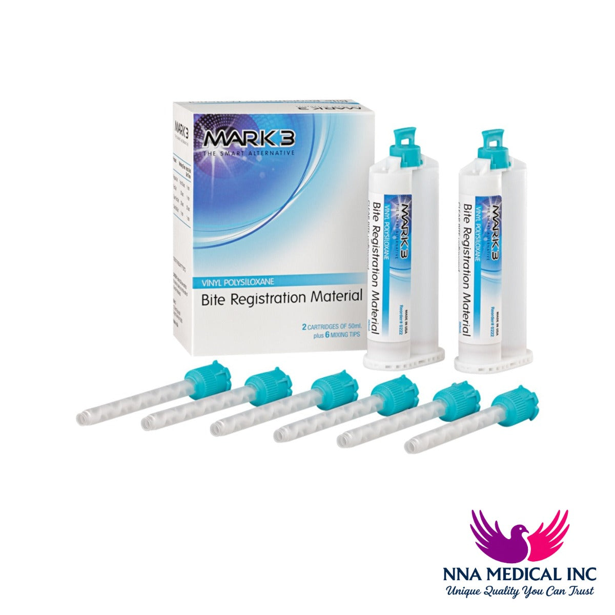 Bite Registration VPS 2/pk 50ml - MARK3 - NNA Medical