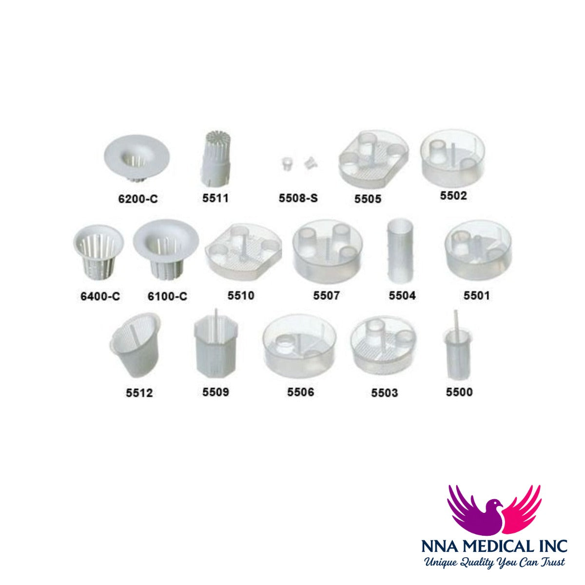 Disposable Universal Evacuation Traps 144/pk - MARK3 - NNA Medical