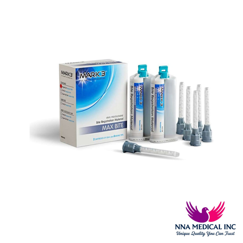 MAX BITE Bite Registration Hard Fast Set 2/pk - MARK3 - NNA Medical