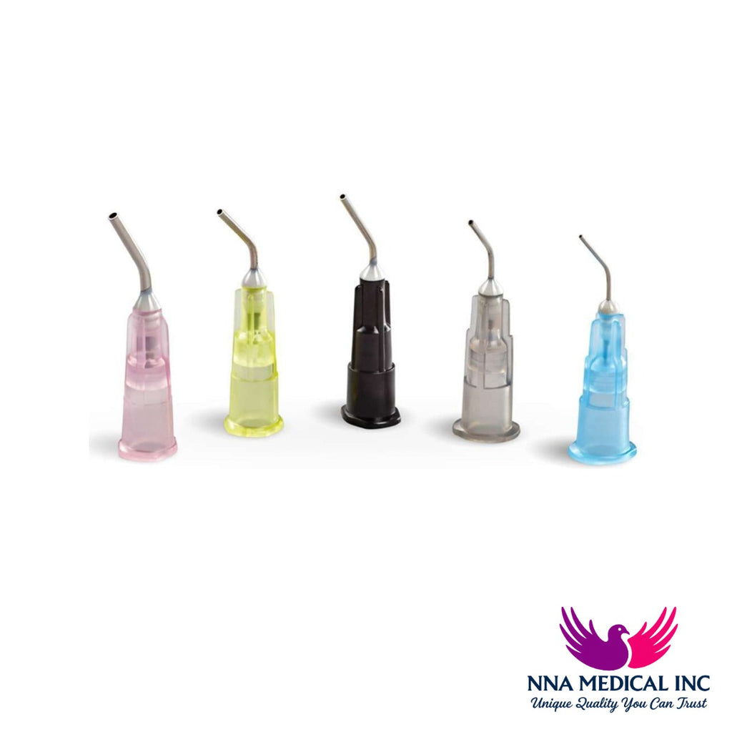 Pre-Bent Needle Tips 100/pk - MARK3 - NNA Medical