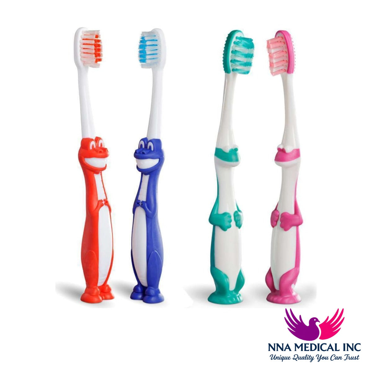 Premium Child Toothbrushes 26T Extra Soft 72/cs - MARK3 - NNA Medical
