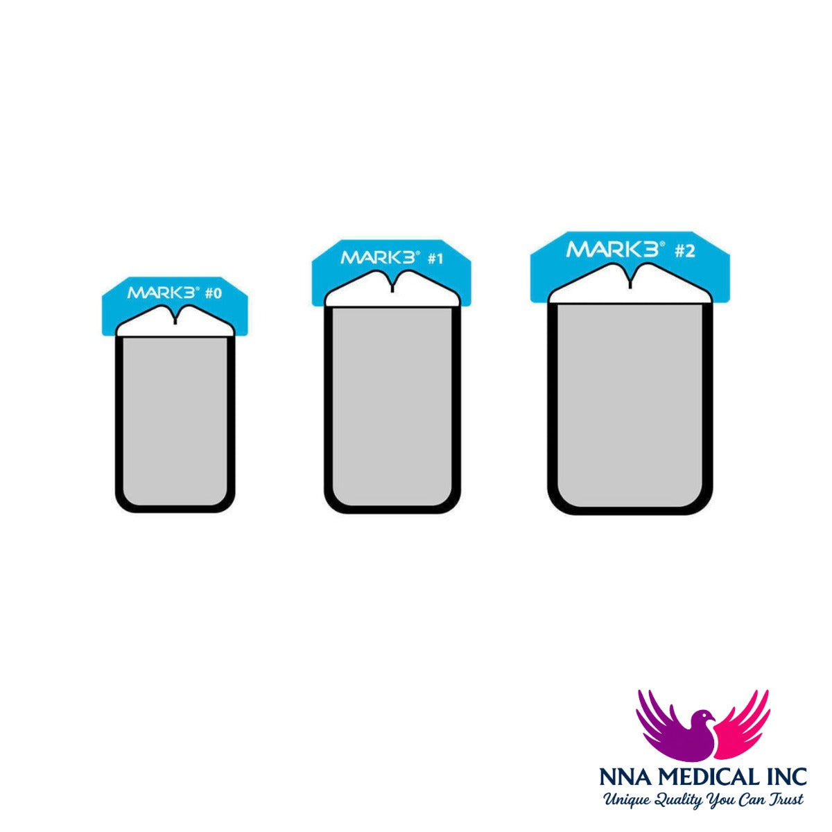 PSP Phosphor Plate Barrier Envelopes 100/pk - MARK3 - NNA Medical
